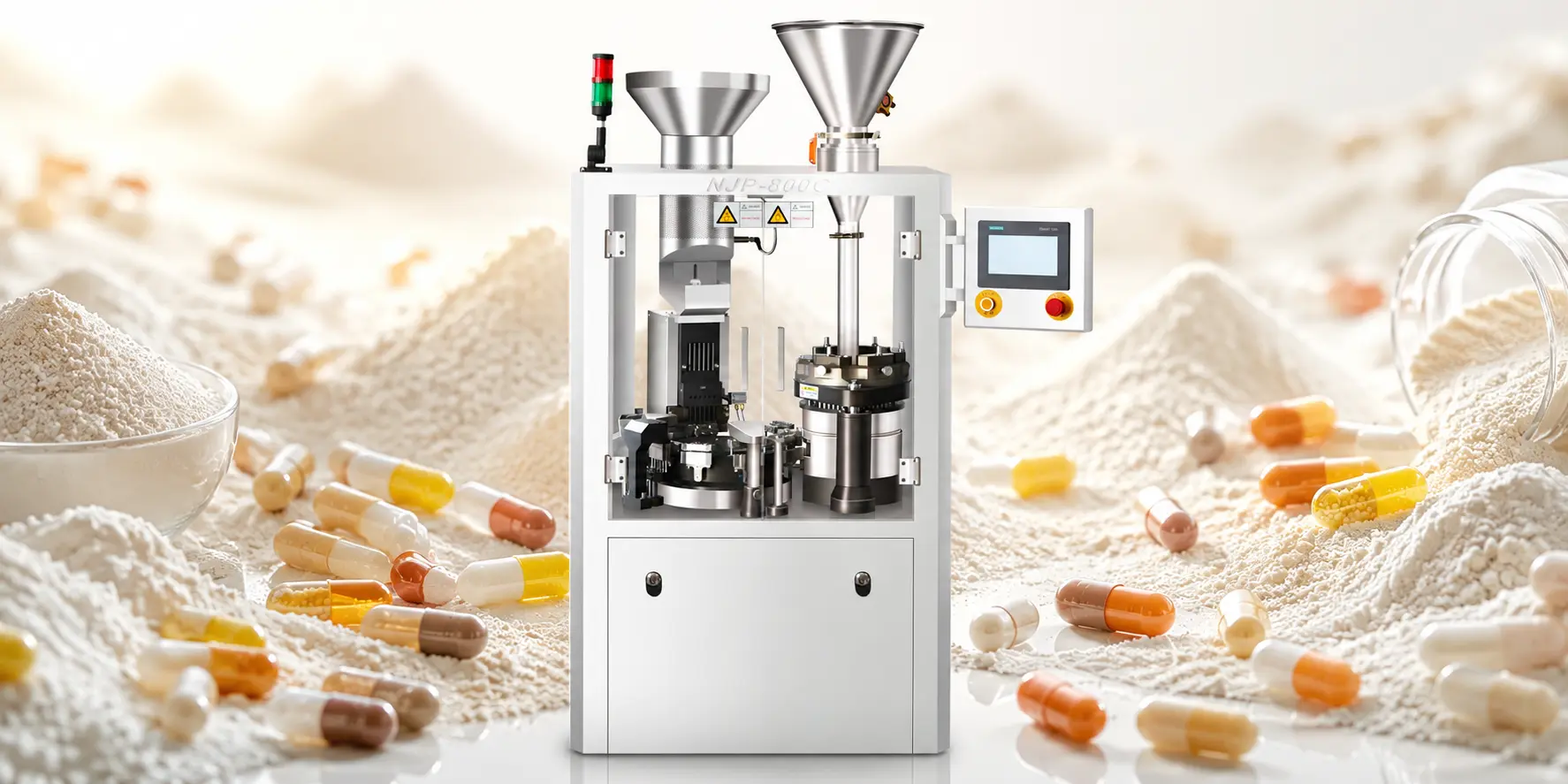 Capsule filling machine project for vitamin capsule production in Turkey
