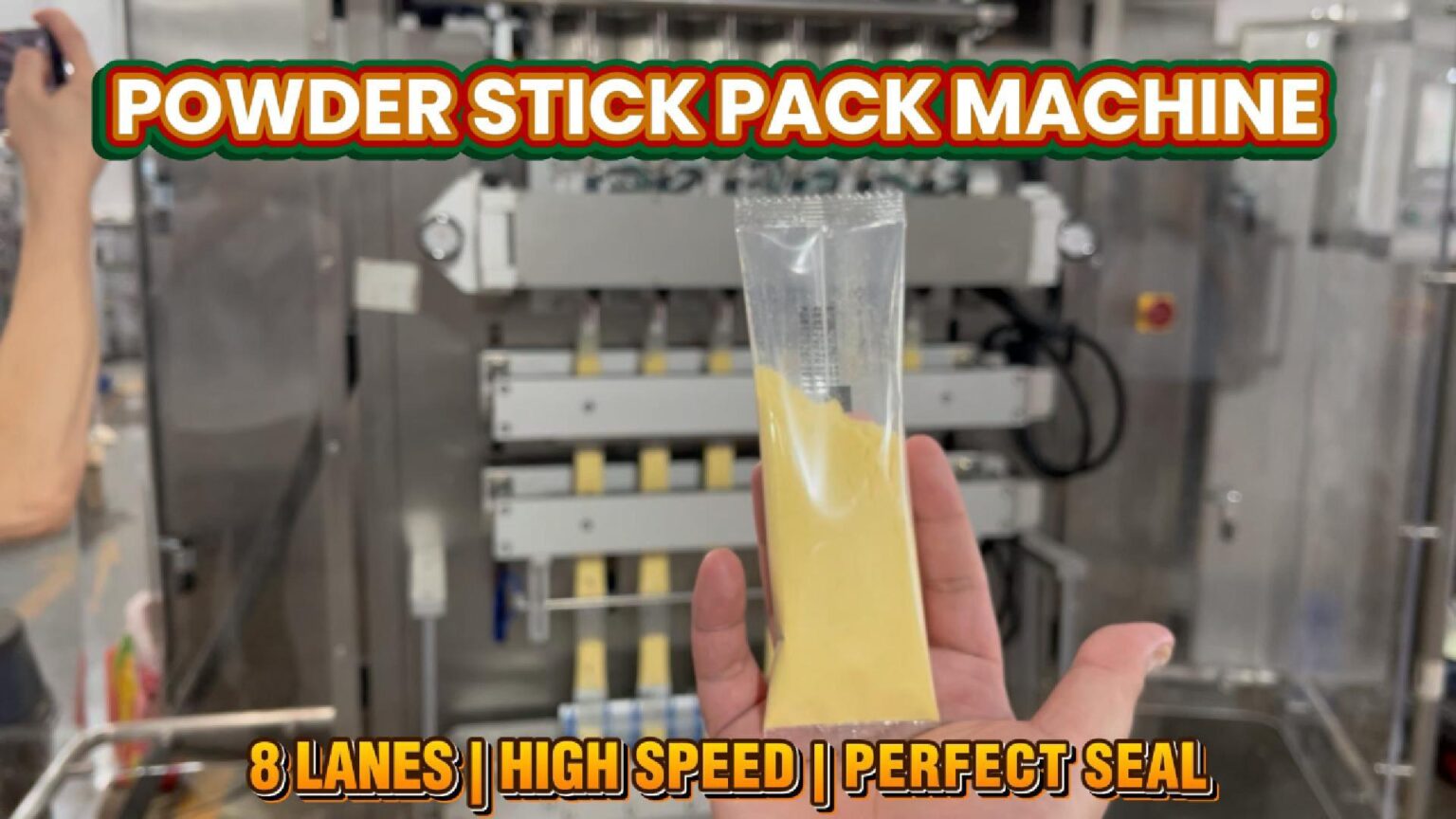 POWDER STICK PACK MACHINE