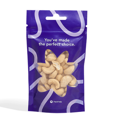 Granular snacks and nuts doypack filling