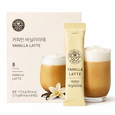 Latte powder stick pack machine