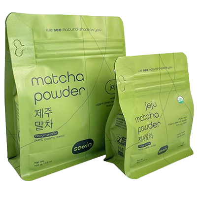 Matcha zipper pouch packing machine