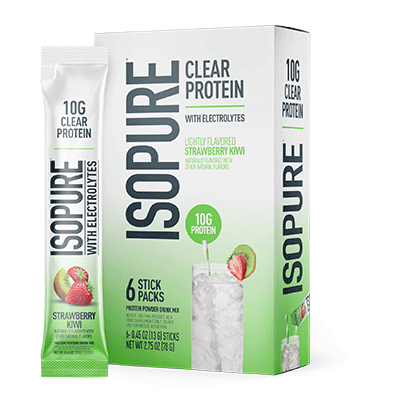 Protein powder stick pack packaging