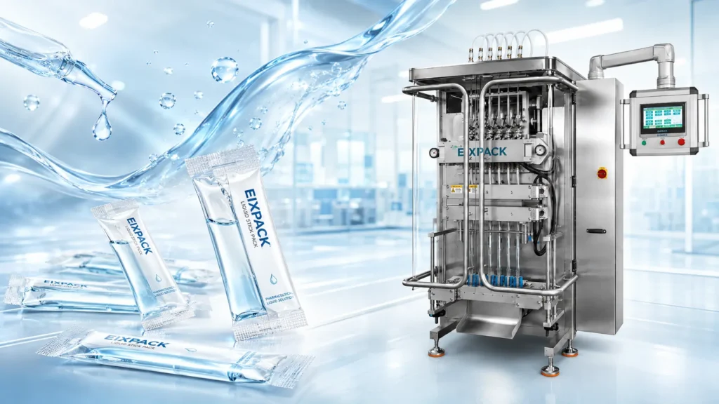 liquid stick pack machine